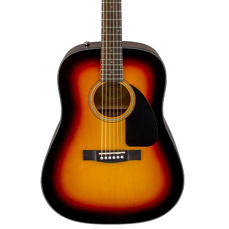Fender® CD 60 Sunburst Dreadnought V3 Guitar w/Case Jackson Hole Music