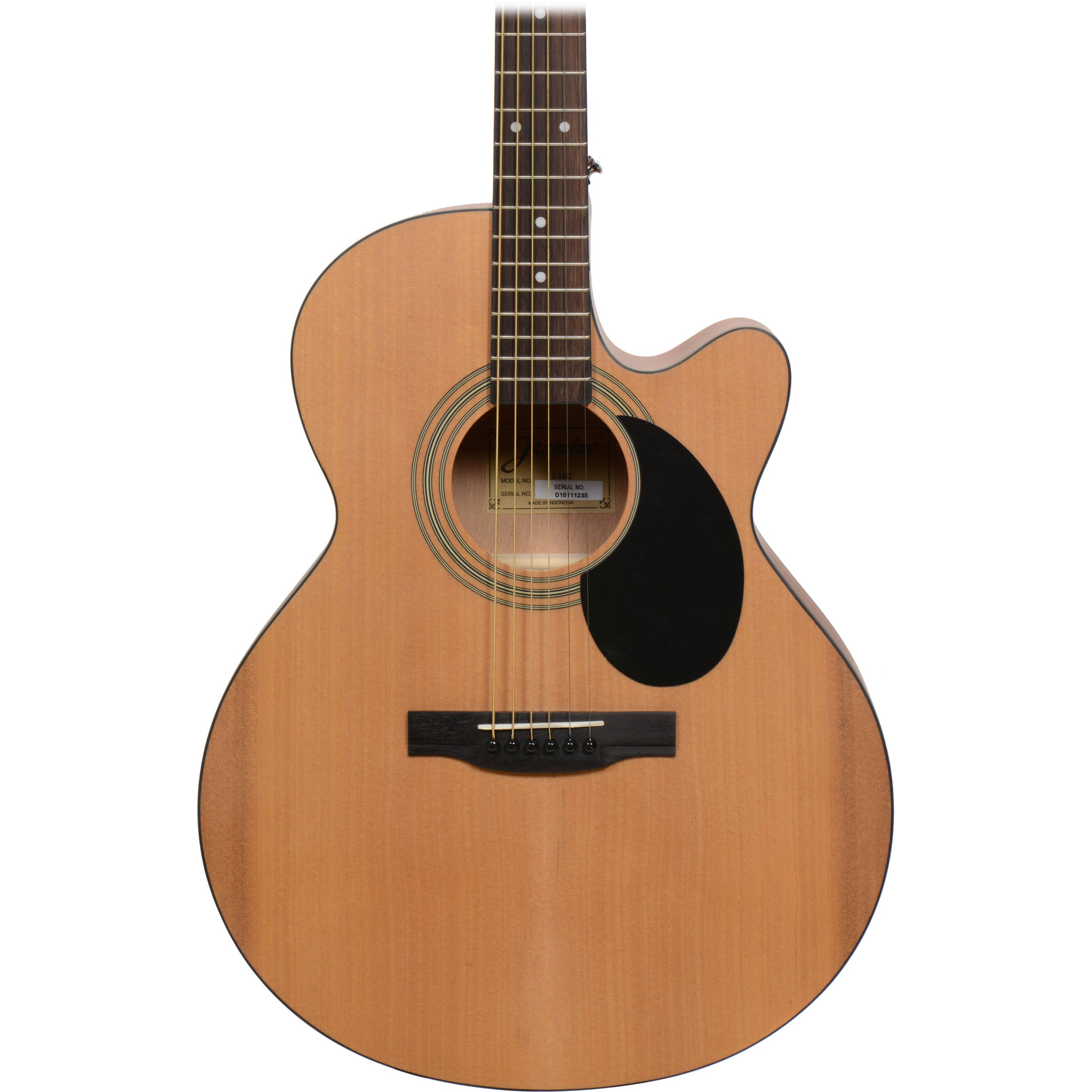 Jasmine S34C Cutaway Auditorium Acoustic Guitar Jackson Hole Music