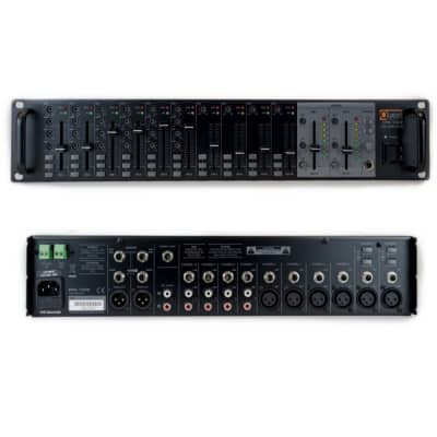 QUEST Commercial PM 10/2 10 Channel Rackmount Preamp / Audio Mixer